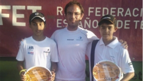 Nicols lvarez y Alejandro Garca Carbajal, campeones dobles, © RFET