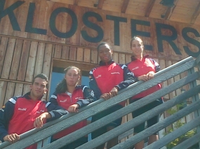 Campeonato de Europa Júnior - Jugadores españoles en Klosters, © RFET
