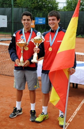 Campeonato de Europa Cadete - Jaume Antoni Munar y Pedro Martnez Portero (Mosc), © RFET