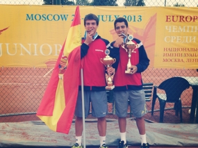 Campeonato de Europa Cadete - Jaume Antoni Munar y Pedro Martínez Portero (Moscú), © RFET