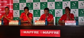 Rueda de prensa de la Seleccin Espaola Mapfre, © RFET