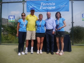 Club Tenis Chamartn, campen femenino +40, © RFET