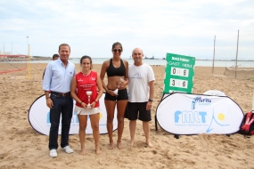 Internacional Beach Tennis Ciudad de Melilla G3 - Carlos Gmez y Javier Mizzi, campeones masculinos, © RFET