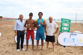 Internacional Beach Tennis Ciudad de Melilla G3 - Adil Medina y Anass Bouaouda , © RFET