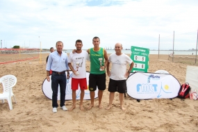 Internacional Beach Tennis Ciudad de Melilla G3 -Cristóbal Ramírez y Víctor Martínez, © RFET