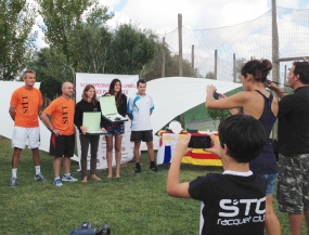 Campeonato de Espaa de Tenis Playa (Mallorca) - Rosa M Sitj y Pilar Escandell, Campeonas, © RFET
