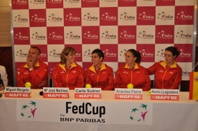 Rueda de prensa Seleccin Espaola Femenina Mapfre en Sopot, © RFET