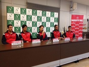 Rueda de prensa de la Seleccin Espaola Mapfre, © RFET