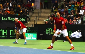 David Marrero y Fernando Verdasco, © RFET