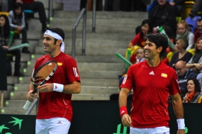 David Marrero y Fernando Verdasco, © RFET