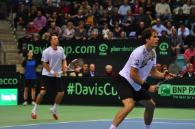 Philipp Kohlschreiber y Tommy Haas, © RFET