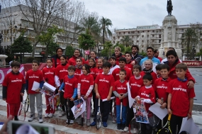 Clnic de la Seleccin Espaola Mapfre con jvenes tenistas, © RFET