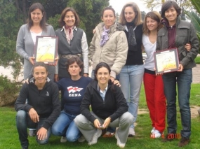 RC de Polo y CT Chamartín, finalistas Femenino +35, © RFET