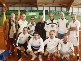 Real Zaragoza CT y RC Jolaseta, finalistas masculino B +55, © RFET