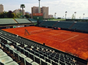Pista central Centre Municipal de Tennis de la Vall d'Hebron, © RFET