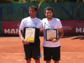 Finalistas M+35 Manuel Sala y Juan A. Marn, © RFET