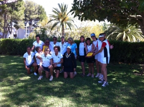 Club de Campo Villa de Madrid y RCT Barcelona-1899, finalistas +50, © RFET