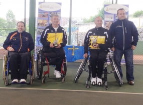 Open Ciudad de Oviedo -  Juanjo Rodrguez y Ral Moreno, campeones de dobles, © RFET