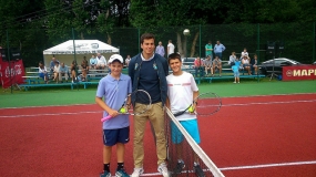 Campeonato de Espaa Alevn (Ferrol) - Pedro Cobacho y Pablo Llamas, © FGT