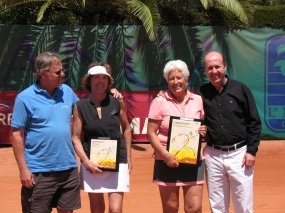 Finalistas F+65 Merc Guix y Ana Rosa Allende, © RFET