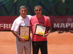 Finalistas M+60 Luis Flor y Ángel Calvo, © RFET