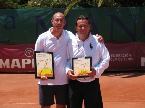 Finalistas M+55 Juan F. Arcones y Sixto Cambra, © RFET