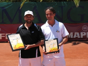 Finalistas M+40 lex Lpez y Sergio Gmez, © RFET