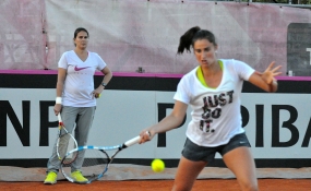 Conchita Martnez y Sara Sorribes, © RFET