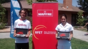 Máster - Carlos Gimeno y Carlota Martínez, campeones, © RFET
