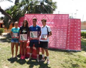Campeonato de Espaa Cadete (SportClub Alicante) - Campeones y finalistas dobles, © RFET