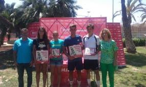 Campeonato de España Cadete (SportClub Alicante) - Campeones y finalistas dobles individuales, © RFET