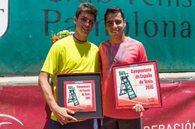 Campeonato de Espaa Jnior (CT Pamplona) - Jaume Antoni Munar y lvaro Lpez San Martn, © RFET