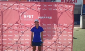 Mara Berlanga, campeona femenina, © RFET