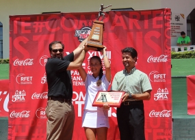 Tea Pavlicic, campeona, © RFET