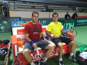 David Marrero y Marc Lpez, © RFET