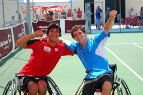 Quico Tur y Daniel Caverzaschi, campeones de dobles del II Open Ciudad de Rivas, © RFET