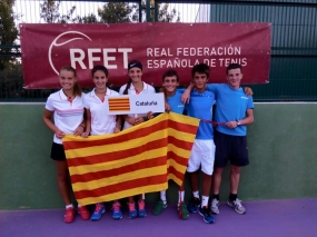Cataluña, subcampeón femenino, © RFET