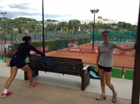 Estrella Cabeza y Lara Arruabarrena, © RFET
