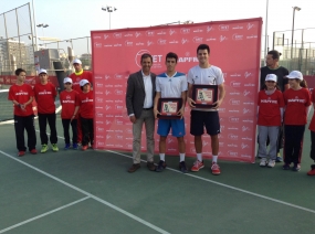 Sergio Martos y Pol Toledo, Subcampeones de Espaa de Dobles, © RFET
