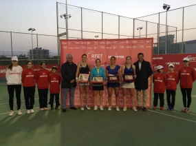 Finalistas dobles femenino, © RFET
