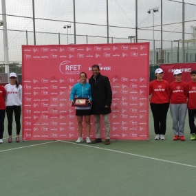 Lourdes Domnguez, Subcampeona de Espaa, © RFET