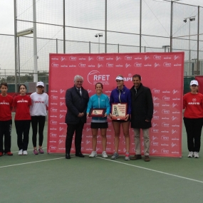 Lourdes Domnguez y Tita Torr, © RFET