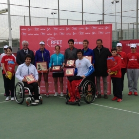 Campeones y finalistas, © RFET