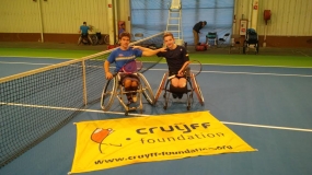 Masters Jnior (Tarbes) - Martn De la Puente y Chris Herman, © RFET