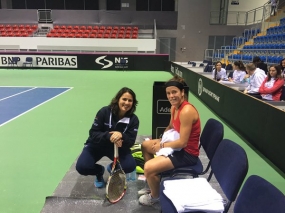 Lourdes Domnguez y Conchita Martnez, © RFET