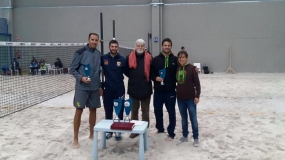 Pre-Europeo de Tenis Playa 2016 - Joaquim Campillo y Álex Albors, finalistas, © RFET