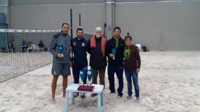 Pre-Europeo de Tenis Playa 2016 - Joaquim Campillo y lex Albors, finalistas, © RFET