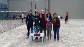 Pre-Europeo de Tenis Playa 2016 - Carolina Miranda y Omayra Faras, campeonas, © RFET