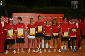 Finalistas dobles, © RFET