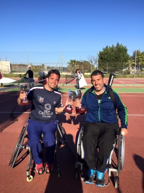 Open de Marbella - Enrique Siscar / Iosu Villahoz, campeones dobles, © RFET